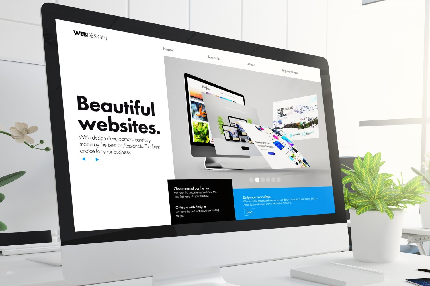 Web design service
