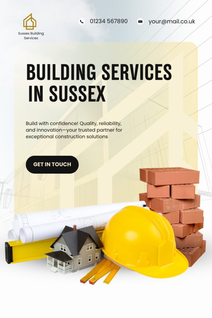Building company website design