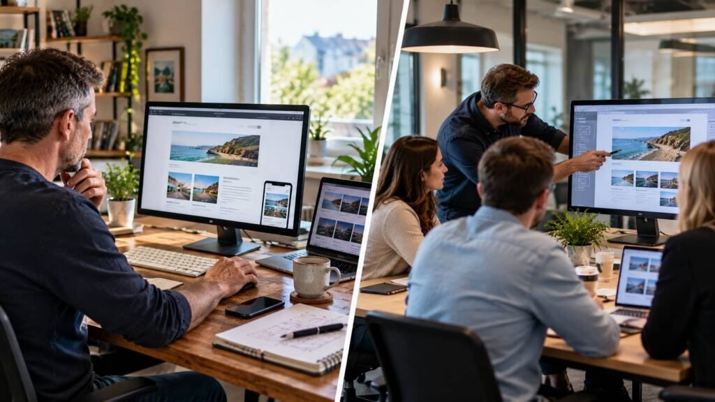 Freelancer vs Web Design Agency in Brighton